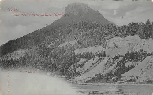 Lilienstein Sächs. Schweiz Panorama ngl 191.196