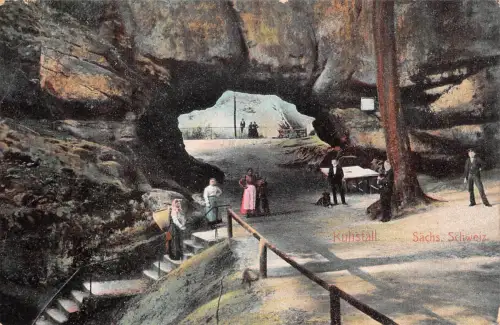 Sächs. Schweiz Kuhstall gl1905 191.199