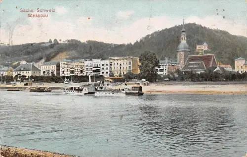 Bad Schandau Panorama gl1913 191.204