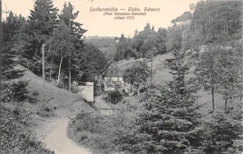 Bad Schandau a. Elbe Liethenmühle gl1916 191.194