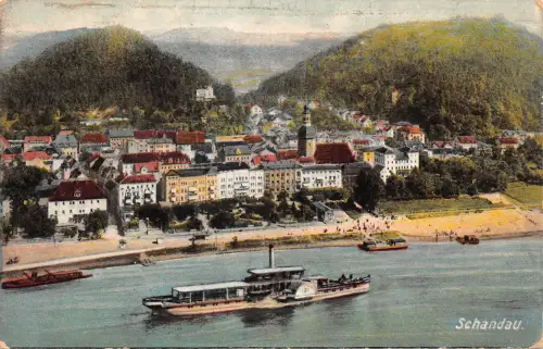 Bad Schandau a. Elbe Panorama ngl 191.200
