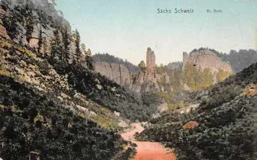 Sächs. Schweiz Kl. Dom gl1913 191.202