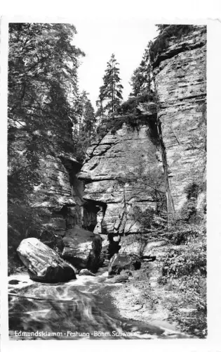 Böhm. Schweiz Edmundsklamm Festung ngl 191.211