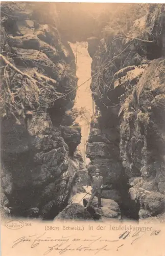 Sächs. Schweiz In der Teufelskammer ngl 191.215