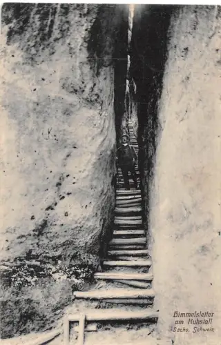 Sächs. Schweiz Kuhstall Himmelsleiter gl1914 191.212