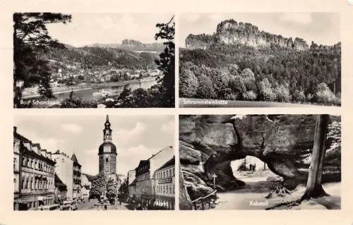 Bad Schandau Mehrbildkarte gl1955 191.248