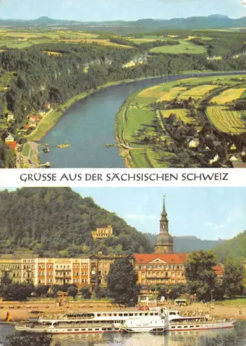 Sächs. Schweiz Mehrbildkarte gl 191.224