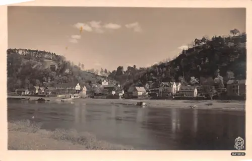 Rathen (Sächsische Schweiz) Panorama gl1925 191.249