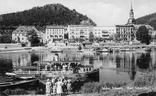 Bad Schandau Panorama gl1960 191.263
