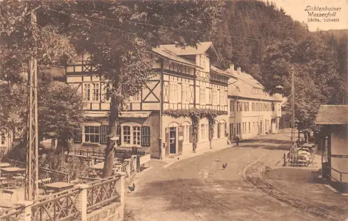 Lichtenhainer Wasserfall Sächs.Schw. gl1942 191.286