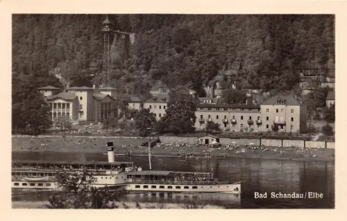 Bad Schandau Teilansicht ngl 191.292