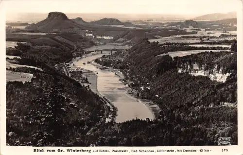 Bad Schandau Blick vom Gr. Winterberg ngl 191.306