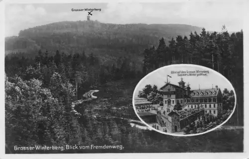 Grosser Winterberg Blick vom Fremdenweg gl1928 191.298