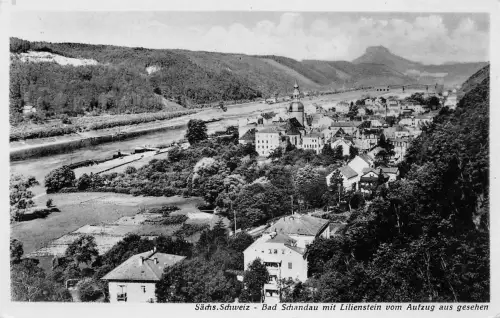Bad Schandau mit Lilienstein ngl 191.304