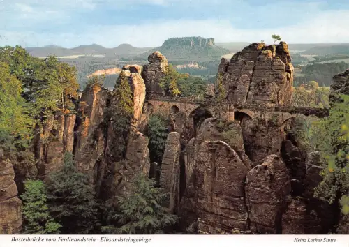 Sächs. Schweiz Basteibrücke gl1992 191.328