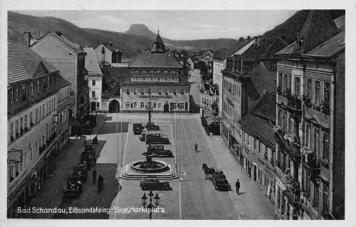 Bad Schandau Marktplatz gl1942 191.297