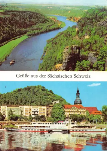 Sächs. Schweiz Mehrbildkarte ngl 191.319