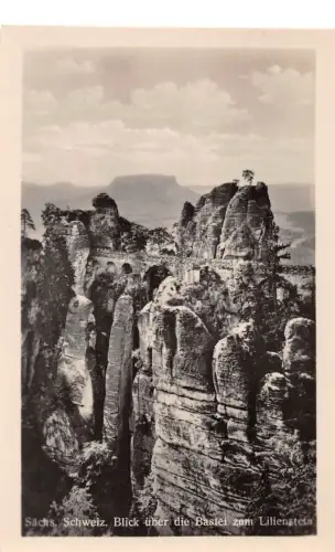 Sächs. Schweiz Blick über die Bastei ngl 191.337