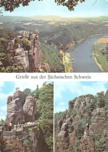 Sächs. Schweiz Mehrbildkarte ngl 191.356