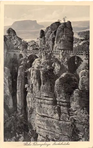 Sächs. Schweiz Basteibrücke gl1938 191.346