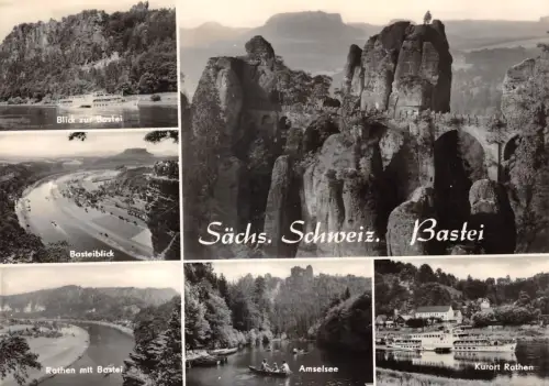 Sächs. Schweiz Mehrbildkarte ngl 191.357