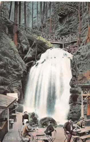 Sächs. Schweiz Amselfall gl1912 191.361