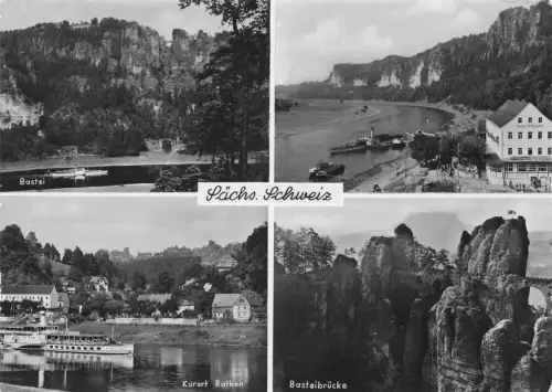 Sächs. Schweiz Mehrbildkarte gl1967 191.355