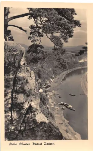 Sächs. Schweiz Rathen Panorama ngl 191.377