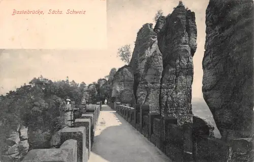 Sächs. Schweiz Basteibrücke gl 191.336
