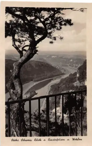 Sächs. Schweiz Blick vom Basteifelsen ngl 191.384