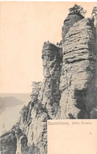 Sächs. Schweiz Basteifelsen ngl 191.404