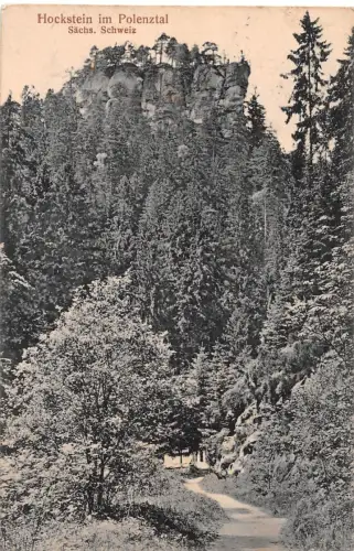 Sächs. Schweiz Hockstein gl1913 191.417