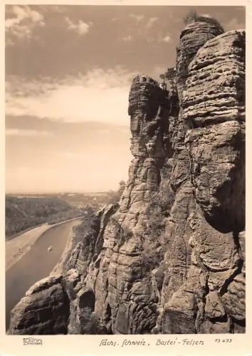 Sächs. Schweiz Basteifelsen gl1967 191.405