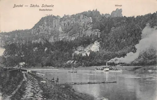 Sächs. Schweiz Basteifelsen Mönch ngl 191.389