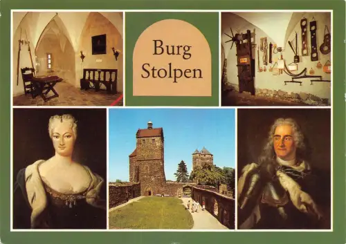 Stolpen i.Sa. Mehrbildkarte gl1987 191.413