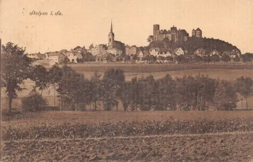 Stolpen i.Sa. Panorama gl1918 191.408