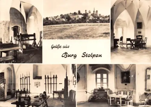 Stolpen i.Sa. Mehrbildkarte ngl 191.412