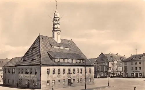 Neustadt (Sachsen) Markt und Rathaus ngl 191.424