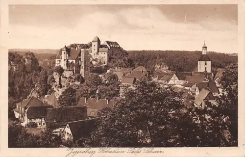 Hohenstein (Sächs. Schweiz) Jugendburg ngl 191.450