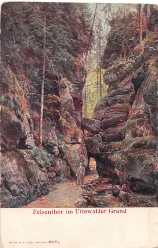 Sächs. Schweiz Uttewalder Grund elsentor ngl 191.433