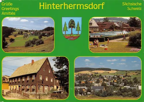 Hinterhermsdorf (Sächs. Schweiz) Mehrbildkarte gl 191.465