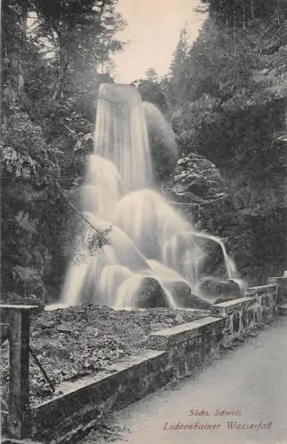 Sächs. Schweiz Lichtenhainer Wasserfall ngl 191.473