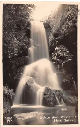 Sächs. Schweiz Lichtenhainer Wasserfall gl1929 191.482