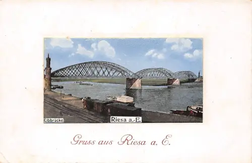 Riesa a.d. Elbe Elbbrücke ngl 191.504