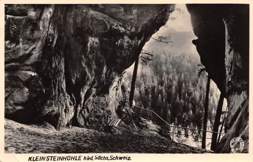 Sächs. Schweiz Kleinsteinhöhle gl 191.480