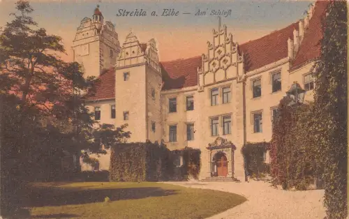 Strehla a. Elbe Am Schloß ngl 191.535