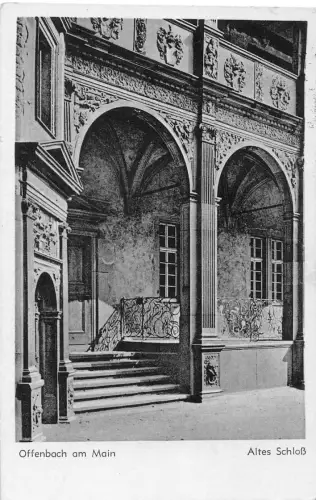 Offenbach a.M. Altes Schloß gl1954 191.546