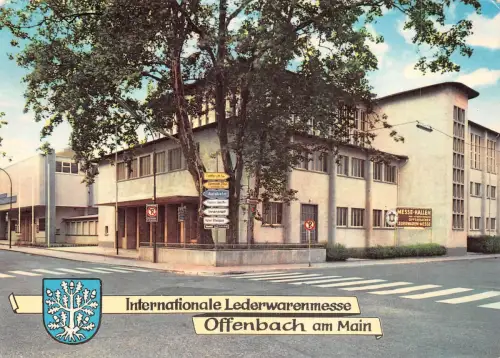 Offenbach a.M. Lederwarenmesse gl1970 191.552