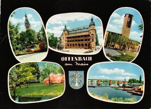 Offenbach a.M. Mehrbildkarte gl1962 191.558