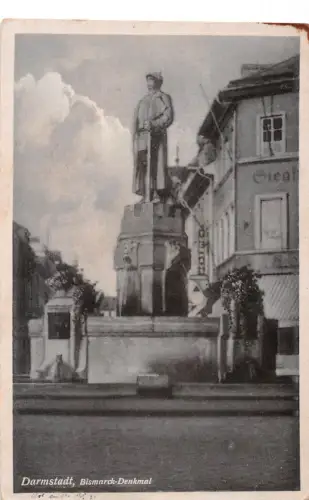 Darmstadt Bismarck-Denkmal feldpgl1943 191.577